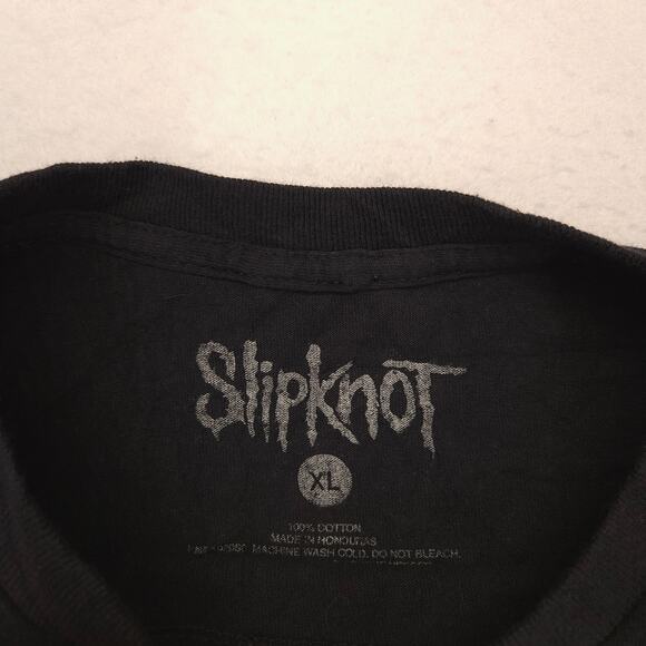 Slipknot Band Short Sleeve Casual Graphic Crew Neck T-Shirt Mens Size XL Black - Picture 3 of 9